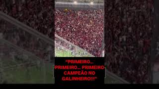 TORCIDA DO FLAMENGO CANTA PRIMEIRO CAMPEÃO NO GALINHEIRO PARA TORCIDA DO ATLÉTICO MG [upl. by Cecilla]