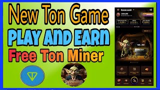 A new Cloud Mining game on Telegram to earn TON currency Just Play and Earn [upl. by Nalra]