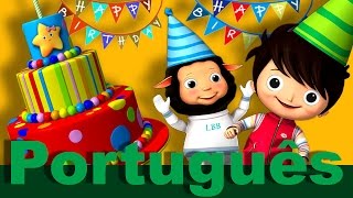 Canção de Aniversário  canções infantis  LittleBabyBum [upl. by Cornish]