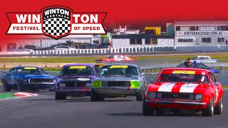 50km Historic Touring Cars Group N Trophy Race 2022 Winton Festival Of Speed Blend Line TV [upl. by Ellenwad]