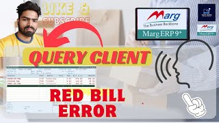 RED BILL ERROR IN MARG  RED BILL ERROR SOLUTION IN MARG viral trending youtubeshorts margerp [upl. by Euginom610]