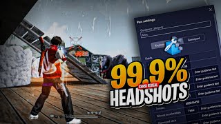 SECRET SETTINGS  To Get 999 Headshots And 150 Fps I Bluestacks 5 l Msi 5 [upl. by Mini]