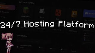 ServerDiscord Bot 247 Hosting Platform  2023 [upl. by Anesusa]