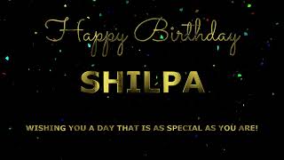 Happy Birthday Shilpa [upl. by Namlaz]