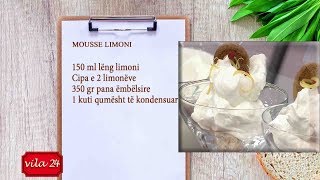 PASTIÃ‡E ME MISH TE GRIRE DHE BESHAMEL MOUSSE LIMONI Recete nga znjKaterina [upl. by Ettelohcin]