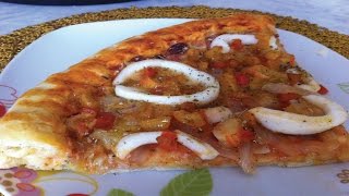 تحضير عجين البيتزا بطريقة ناجحة La meilleure pâte à pizza [upl. by Idnas565]