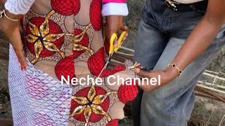 Her friend did this to her wedding dress please like and subscribe to my channel 🙏 [upl. by Cacka]