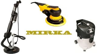 Mirka DEROS Mirka MIRO 955 Mirka VC 915 [upl. by Aiduan]