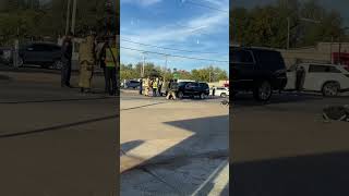 Car Wreck in front of my work yesterday Wreck footage coming next [upl. by Seka]