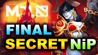 SECRET vs NiP  EU FINAL  MDL DISNEYLAND  PARIS MAJOR DOTA 2 [upl. by Sybilla878]