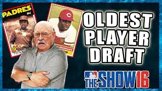 OLDEST PLAYER DRAFT MLB The Show 16  Battle Royale [upl. by Monahon220]