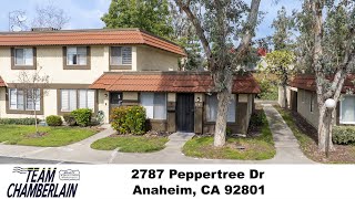 2787 W Peppertree Dr Anaheim CA 92801 [upl. by Oer315]