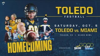 The biggest party in Toledo UToledo football home opener coming soon  Good Day on WTOL 11 [upl. by Rifkin]