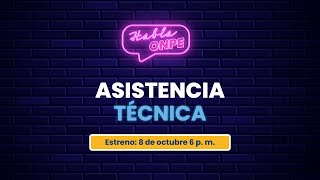 Promo Habla ONPE Asistencia técnica [upl. by Marentic]