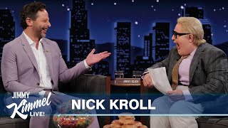 Jiminy Glick Interviews Nick Kroll [upl. by Aikemit]