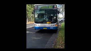 824 arriving at Wentworthville PS Station St stop [upl. by Anneuq]