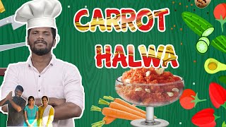 Delicious Carrot halwa  Cooking with Jackson  Amma sonna samaiyal [upl. by Mure]