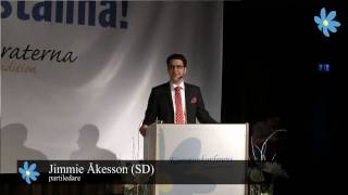 Tal av partiledare Jimmie Åkesson på kommunkonferansen 2010 del 1 [upl. by Saiff]