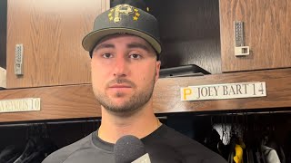 Joey Bart on the final play at the plate in the Pirates’ 10 loss to the Cubs [upl. by Aseel]