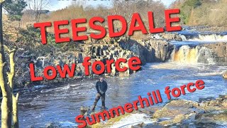 Beautiful waterfalls in the heart of teesdale northeastengland [upl. by Nerrual]