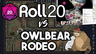 Roll20 vs Owlbear Rodeo Virtual Tabletop Comparison [upl. by Heall]