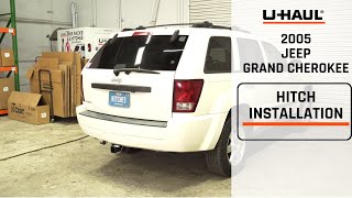 2005 JEEP Grand Cherokee  UHaul Trailer HITCH Installation [upl. by Certie696]