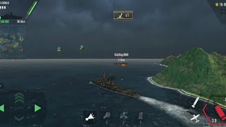 Battle Of Warships Gameplay 6  Almost lost but won [upl. by Stinky]