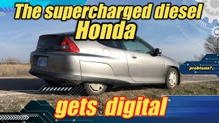 S4 E19 We test custom engine controls on the AMR500 supercharged diesel Honda insight [upl. by Pyle899]