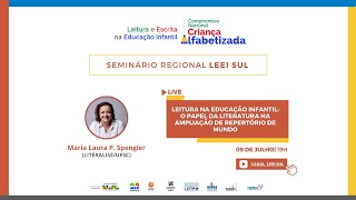 LIVE  Leitura na Educação Infantil o papel da literatura na ampliação de repertório de mundo [upl. by Lidstone]