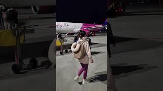 Wizz Air Airbus A321neo Boarding aviation [upl. by Adriaens]