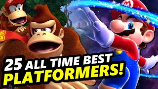 TOP 25 BEST Platformer Games of All Time [upl. by Aynotak]