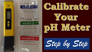 How to calibrate a pH meter  step by step [upl. by Parthena866]