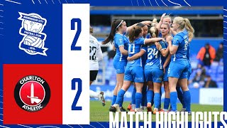 HIGHLIGHTS  Blues Women 22 Charlton Athletic [upl. by Nytsyrk]