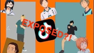 Haikyuu Kiyoko and Yachi exposes everyone’s TikToks Pt3 [upl. by Nagud]