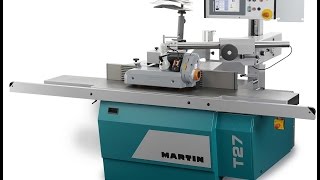 Martin T27 Flex CNC Spindle Moulder Live ScottSargeant Woodworking Machinery [upl. by Lenehc704]