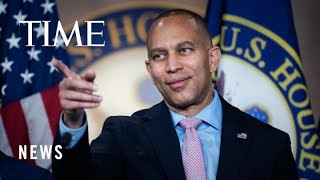 Hakeem Jeffries Wins Reelection as House Democratic Leader Despite Party’s Losses [upl. by Vasileior]