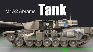 How does a Tank work M1A2 Abrams [upl. by Eniawed834]