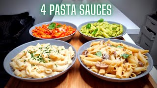 4 DELICIEUSES SAUCES POUR sublimer VOS PÂTES  FOOD IS LOVE [upl. by Ayin]