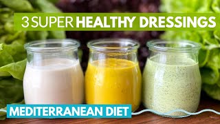 Healthy Mediterranean Diet Salad Dressings  easy mediterranean diet recipes [upl. by Japha]