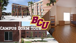 BETHUNE COOKMAN UNIVERSITY CAMPUS DORM TOUR  Part 1  Showing All Dorms Available on campus 💛 [upl. by Iznil]