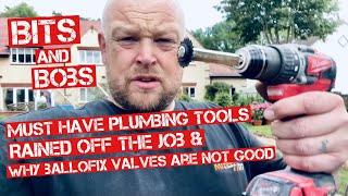 WHY BALLOFIX VALVES ARE NOT THE BEST ISOLATION VALVES TO USE amp A CHEAP HANDY LITTLE PLUMBING TOOL [upl. by Ylram]