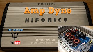 Hifonics amp dyno BRX24161D Big Bang for the buck [upl. by Adliw]