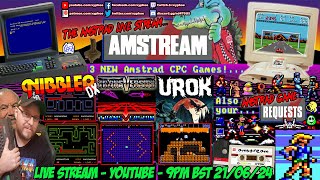 AMSTRAD CPC⚡️AMSTREAM 🕹️3 New Amstrad Games quotTransversionquot quotNibblerDXquot amp quotUrokquot Game Requests [upl. by Litsyrk]