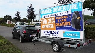 Grande ouverture Krëfel Gembloux  Feestelijke opening Krëfel Gembloux [upl. by Ainit]