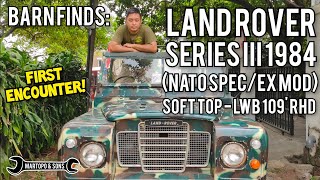 Barn Finds Land Rover Series III 1984 109 NATO Spec [upl. by Niatsirt]