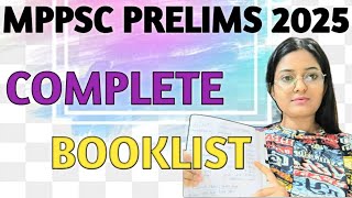 Mppsc Prelims 2025🔥Mppsc Booklist✅Mppsc Pre 2025✅Mppsc Notification💯Mppsc Exam🔥Mppsc।Mppsc Pre 2025 [upl. by Ilysa]