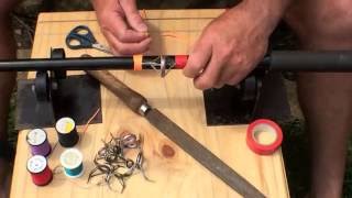 How To Repair Your GuideRunner On Your Fishing Rod  The Hook and The Cook [upl. by Eldin]