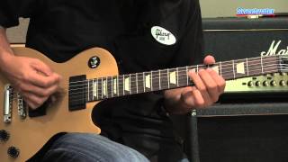 Gibson Les Paul LPJ Goldtop Electric Guitar Demo  Sweetwater Sound [upl. by Myrna]