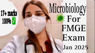 Microbiology approach for FMGE exam 🔥 drteena  fmge jan2025 [upl. by Adnat994]