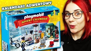 WŁAMANIE ZŁODZIEJA DO SKLEPU 💰 OTWIERAM CAŁY KALENDARZ ADWENTOWY PLAYMOBIL 👮 missAga [upl. by Cowen]